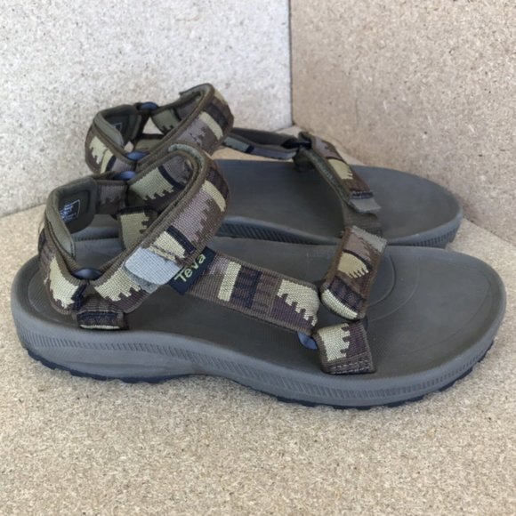 Teva Mens Hurricane XLT 2 Brown/Olive Green 110373J Aztec Pattern NWOT main image 2